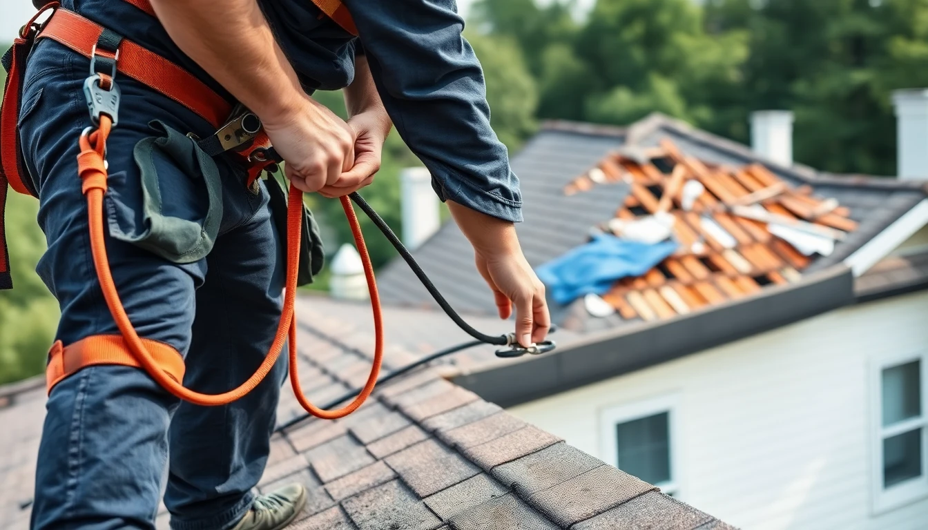 Emergency roof repair